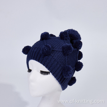 Thermal Knit Beanie Caps for women